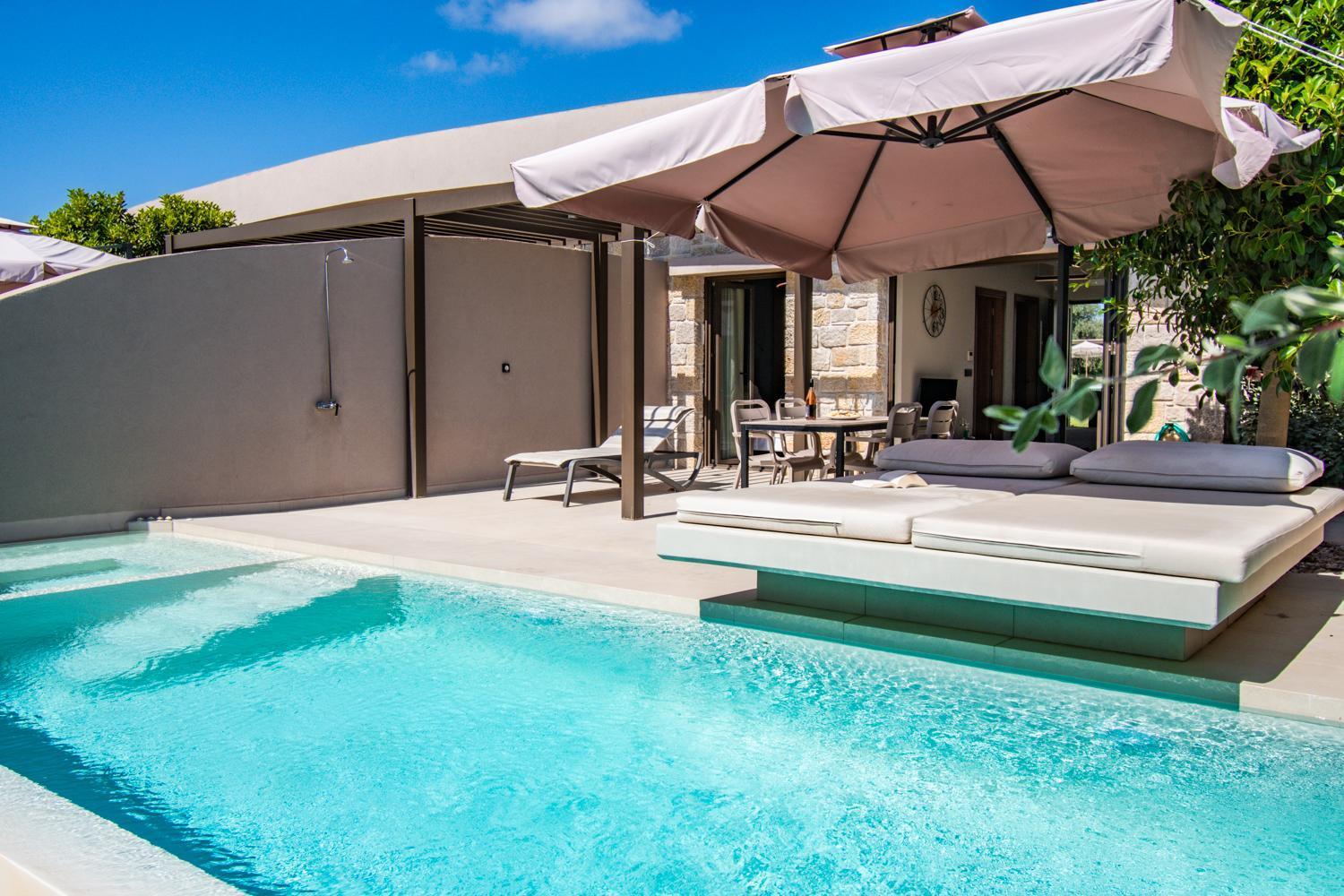 Nestor Luxury Villas Romanos  エクステリア 写真