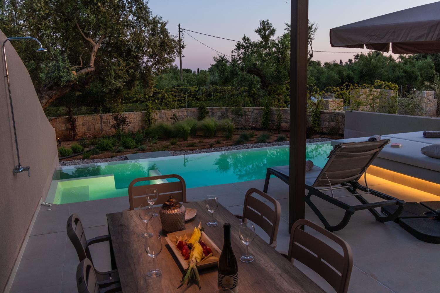 Nestor Luxury Villas Romanos  エクステリア 写真