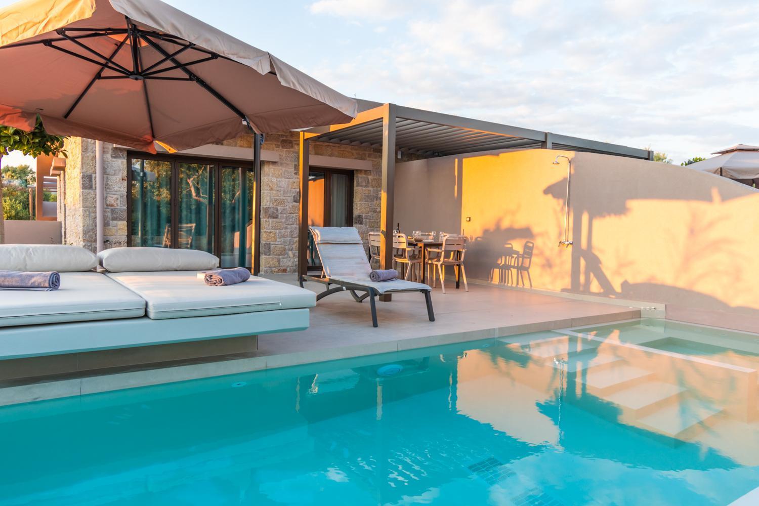 Nestor Luxury Villas Romanos  部屋 写真