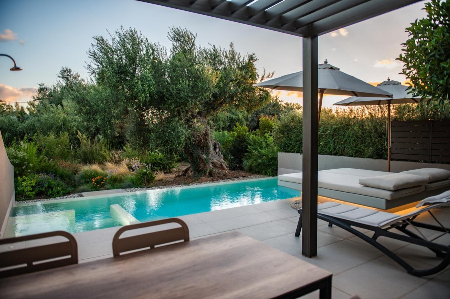 Nestor Luxury Villas Romanos  エクステリア 写真
