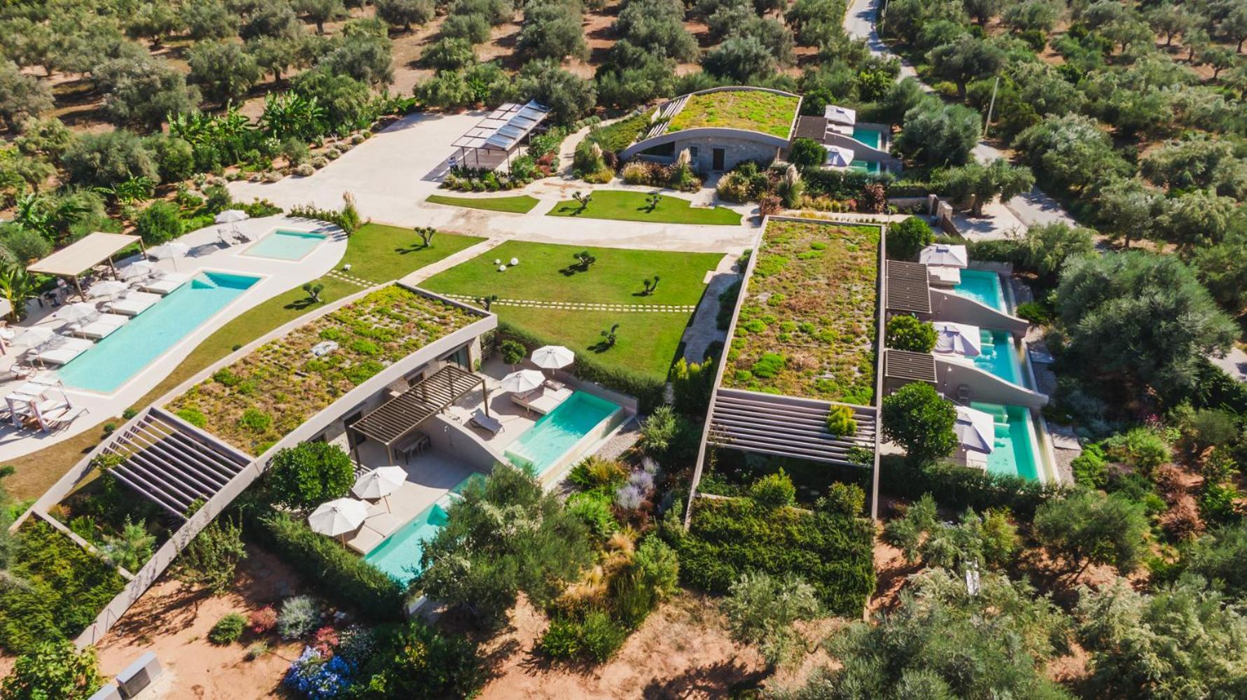 Nestor Luxury Villas Romanos  エクステリア 写真