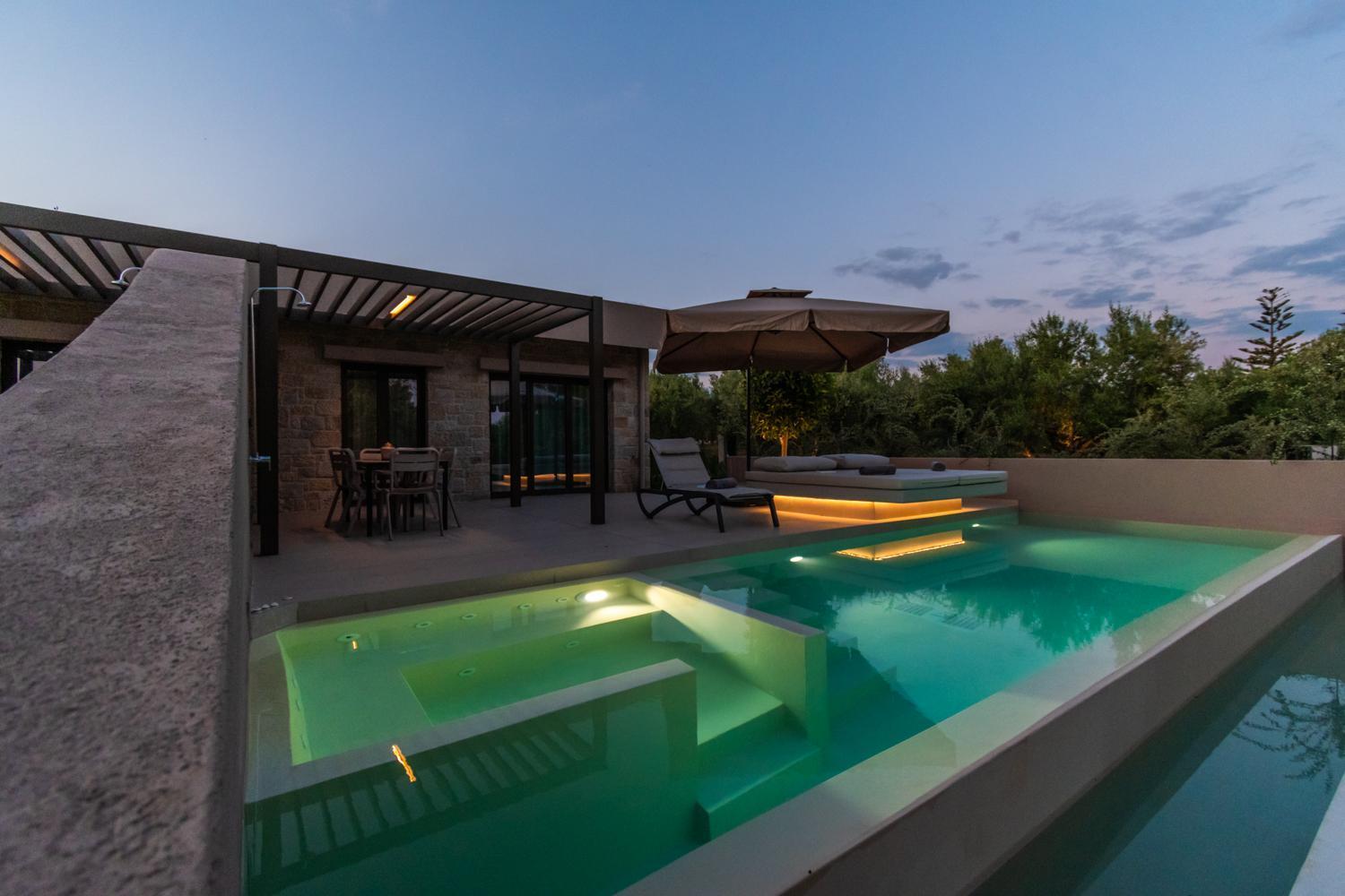 Nestor Luxury Villas Romanos  エクステリア 写真