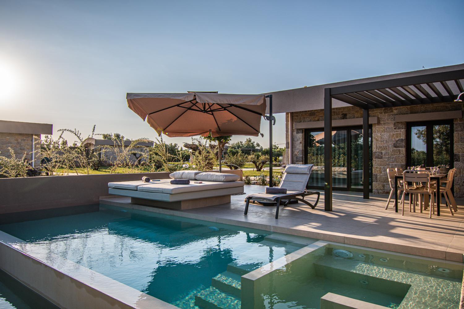 Nestor Luxury Villas Romanos  エクステリア 写真